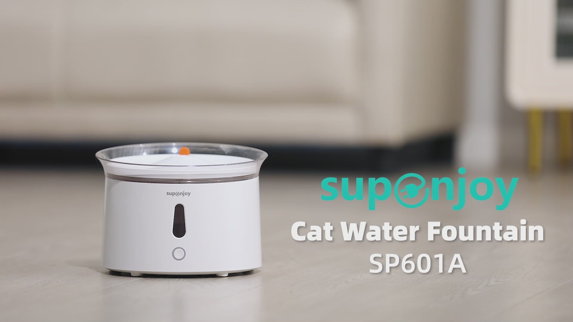 Premium Wireless Cat Water Fountain 2.4L