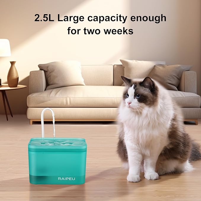 Automatic Cat Water Fountain 2.5L